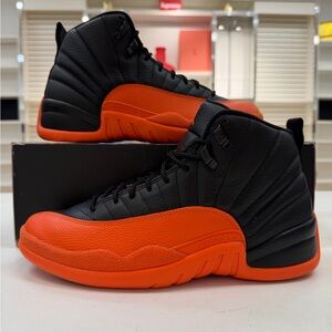 Wmns Air Jordan 12 Retro 'Brilliant Orange' - LIGHTLY WORN WITH BOX